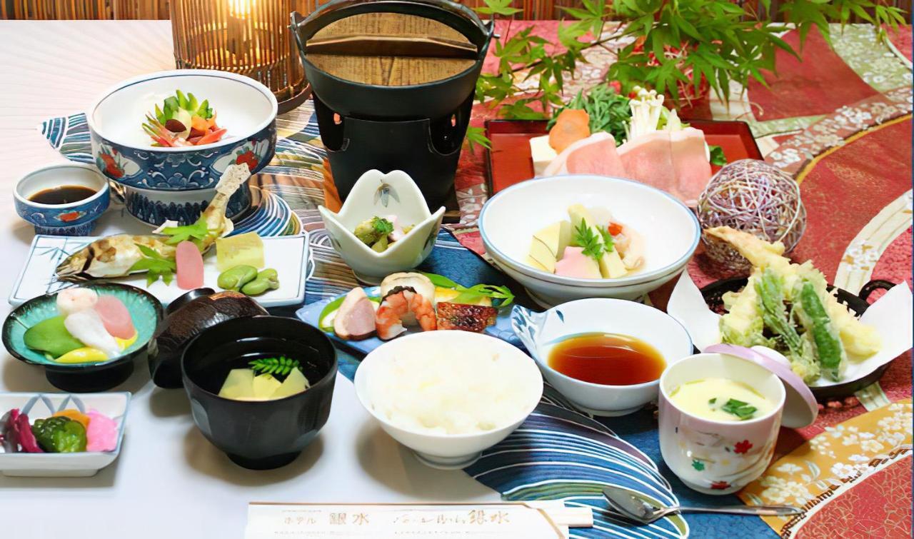 Hotel Ikaho Ginsui Shibukawa Bagian luar foto